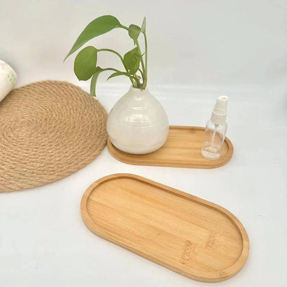 Bandeja de Bamboo decorativa